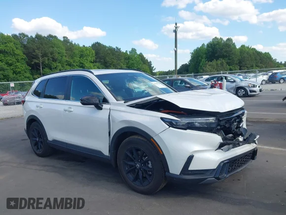 ✅ 2025 Honda CR-V Sport-L • VIN: 5J6RS5H82SL011134 • Lot: 45109183. Wystawiony na IAAI z przebiegiem 21 499 mil. Bezpłatny archiwum sprzedaży aukcyjnych z USA i szczegółowy raport historii pojazdu na DreamBid. Zdjęcie 1.