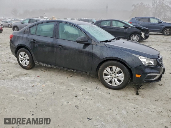 ✅ 2016 Chevrolet Cruze LS • VIN: 1G1PC5SG3G7214276 • Lot: 95873075. Wystawiony na Copart z przebiegiem 183 260 mil. Bezpłatny archiwum sprzedaży aukcyjnych z USA i szczegółowy raport historii pojazdu na DreamBid. Zdjęcie 4.