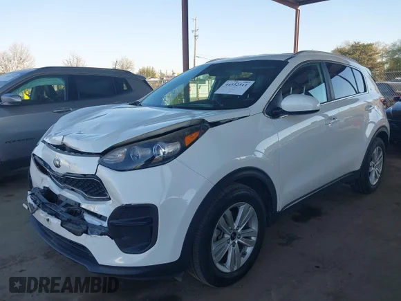 ✅ 2018 Kia Sportage LX • VIN: KNDPM3AC7J7464313 • Lot: 44552511. Listed on IAAI with 63,390 mi. Free auction sales archive from the USA and detailed vehicle history report at DreamBid. Image 2.