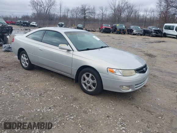 ✅ 1999 Toyota Solara SLE • VIN: 2T1CF28P1XC108197 • Lot: 44765747. Listed on IAAI with 200,293 mi. Free auction sales archive from the USA and detailed vehicle history report at DreamBid. Image 1.