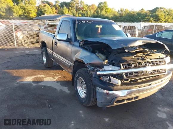✅ 2002 Chevrolet Silverado 1500 LS • VIN: 1GCEK14T32Z206695 • Lot: 43481387. Listed on IAAI with Not provided. Free auction sales archive from the USA and detailed vehicle history report at DreamBid. Image 1.