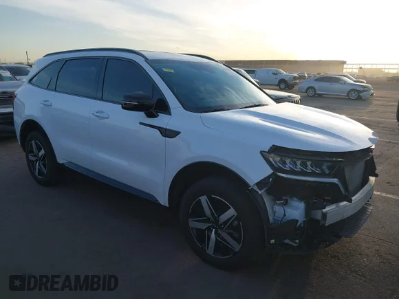 ✅ 2023 Kia Sorento S • VIN: 5XYRL4LC0PG214177 • Lot: 44948861. Listed on IAAI with 38,505 mi. Free auction sales archive from the USA and detailed vehicle history report at DreamBid. Image 1.