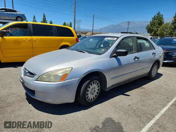 ✅ 2005 Honda Accord DX • VIN: 1HGCM56105A149784 • Lot: 60177466. Wystawiony na Copart z przebiegiem Nie podano. Bezpłatny archiwum sprzedaży aukcyjnych z USA i szczegółowy raport historii pojazdu na DreamBid. Zdjęcie 1.