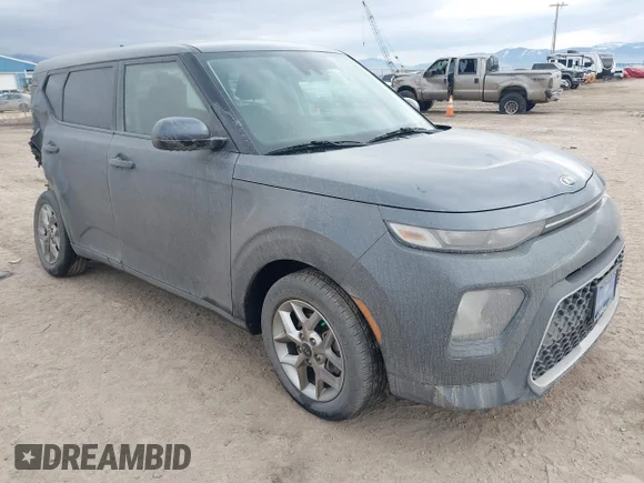 ✅ 2020 Kia Soul LX • VIN: KNDJ23AU3L7017629 • Лот: 44264799. Опубликован ранее на IAAI с пробегом 58 266 миль. Бесплатный доступ к архиву аукционных продаж из США и подробный отчёт об истории автомобиля на DreamBid. Изображение 1.