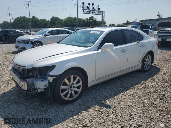 ✅ 2008 Lexus LS 460 • VIN: JTHBL46FX85068029 • Лот: 67446185. Опубликован ранее на Copart с пробегом Не указан. Бесплатный доступ к архиву аукционных продаж из США и подробный отчёт об истории автомобиля на DreamBid. Изображение 1.