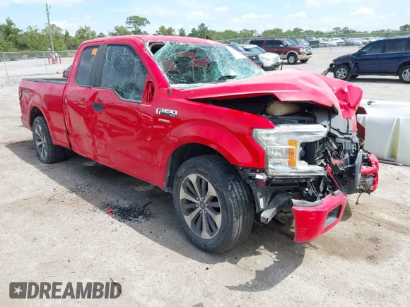 ✅ 2019 Ford F-150 XLT • VIN: 1FTEX1CP2KFA08598 • Lot: 44908578. Wystawiony na IAAI z przebiegiem 31 953 mil. Bezpłatny archiwum sprzedaży aukcyjnych z USA i szczegółowy raport historii pojazdu na DreamBid. Zdjęcie 1.