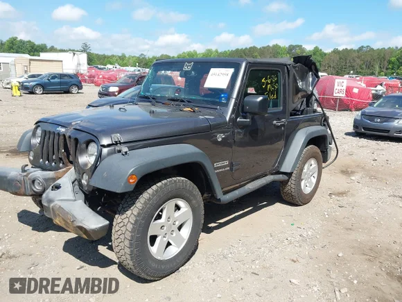✅ 2017 Jeep Wrangler Sport • VIN: 1C4AJWAG9HL664940 • Lot: 45142958. Wystawiony na IAAI z przebiegiem 94 945 mil. Bezpłatny archiwum sprzedaży aukcyjnych z USA i szczegółowy raport historii pojazdu na DreamBid. Zdjęcie 2.