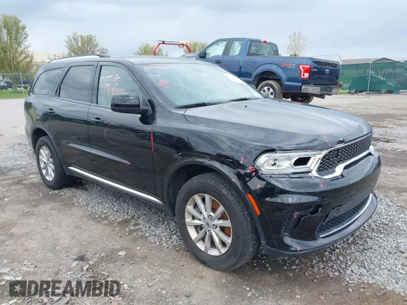 ✅ 2023 Dodge Durango SXT • VIN: 1C4RDJAG3PC715117 • Lot: 45051896. Wystawiony na IAAI z przebiegiem 30 486 mil. Bezpłatny archiwum sprzedaży aukcyjnych z USA i szczegółowy raport historii pojazdu na DreamBid. Zdjęcie 1.