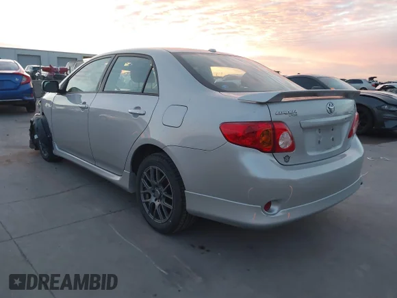 ✅ 2010 Toyota Corolla S • VIN: 2T1BU4EE3AC470863 • Lot: 44600858. Listed on IAAI with 158,105 mi. Free auction sales archive from the USA and detailed vehicle history report at DreamBid. Image 3.
