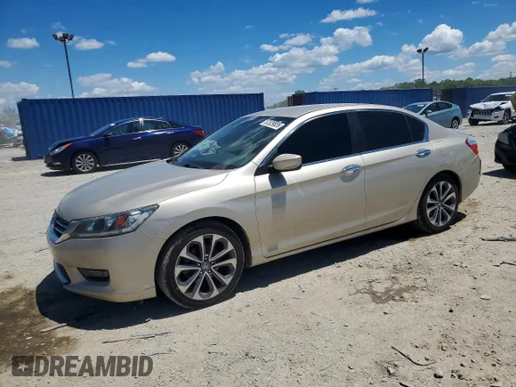 ✅ 2015 Honda Accord Sport • VIN: 1HGCR2F57FA221696 • Лот: 57529826. Опубликован ранее на Copart с пробегом 112 794 миль. Бесплатный доступ к архиву аукционных продаж из США и подробный отчёт об истории автомобиля на DreamBid. Изображение 1.