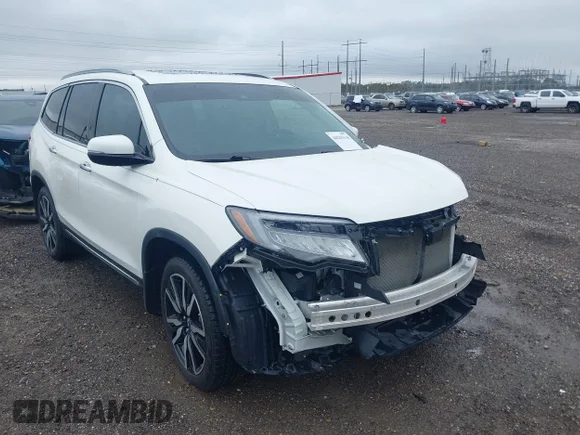 ✅ 2019 Honda Pilot Touring 7-Passenger • VIN: 5FNYF5H61KB029437 • Лот: 44215334. Опубліковано раніше на IAAI з пробігом 57 781 миль. Безкоштовний доступ до архіву аукціонних продажів зі США та докладний звіт про історію автомобіля на DreamBid. Зображення 1.