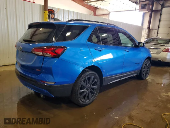 ✅ 2024 Chevrolet Equinox RS • VIN: 3GNAXWEG2RS156272 • Lot: 72107175. Wystawiony na Copart z przebiegiem 27 586 mil. Bezpłatny archiwum sprzedaży aukcyjnych z USA i szczegółowy raport historii pojazdu na DreamBid. Zdjęcie 3.