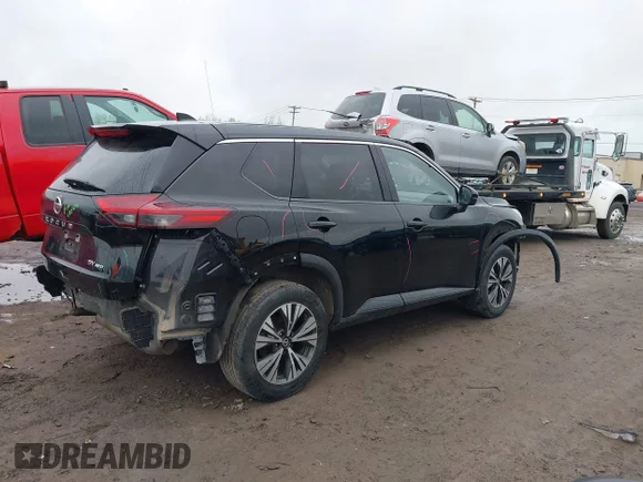 ✅ 2021 Nissan Rogue SV • VIN: JN8AT3BB6MW218284 • Lot: 45085854. Listed on IAAI with 56,404 mi. Free auction sales archive from the USA and detailed vehicle history report at DreamBid. Image 4.