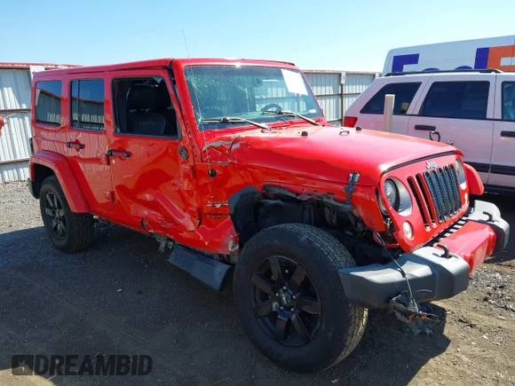 ✅ 2017 Jeep Wrangler Unlimited Sahara • VIN: 1C4BJWEGXHL611873 • Lot: 42675608. Wystawiony na IAAI z przebiegiem 104 473 mil. Bezpłatny archiwum sprzedaży aukcyjnych z USA i szczegółowy raport historii pojazdu na DreamBid. Zdjęcie 1.