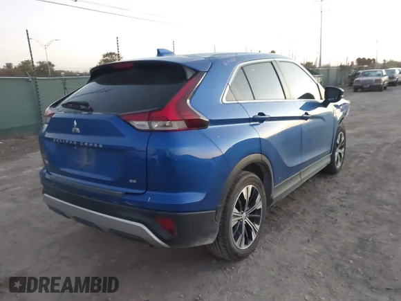 ✅ 2022 Mitsubishi Eclipse Cross SE • VIN: JA4ASWAA9NZ017711 • Lot: 43782387. Wystawiony na IAAI z przebiegiem 83 466 mil. Bezpłatny archiwum sprzedaży aukcyjnych z USA i szczegółowy raport historii pojazdu na DreamBid. Zdjęcie 4.