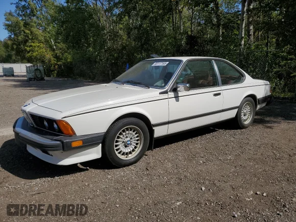 ✅ 1987 BMW 6 Series 635CSi • VIN: WBAEC8403H3265055 • Lot: 80117165. Wystawiony na Copart z przebiegiem 203 573 mil. Bezpłatny archiwum sprzedaży aukcyjnych z USA i szczegółowy raport historii pojazdu na DreamBid. Zdjęcie 1.