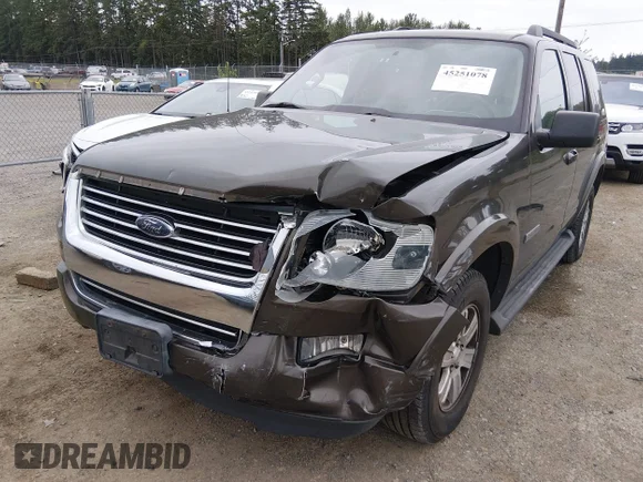 ✅ 2008 Ford Explorer XLT • VIN: 1FMEU73E68UA98350 • Lot: 45251078. Wystawiony na IAAI z przebiegiem 242 563 mil. Bezpłatny archiwum sprzedaży aukcyjnych z USA i szczegółowy raport historii pojazdu na DreamBid. Zdjęcie 6.