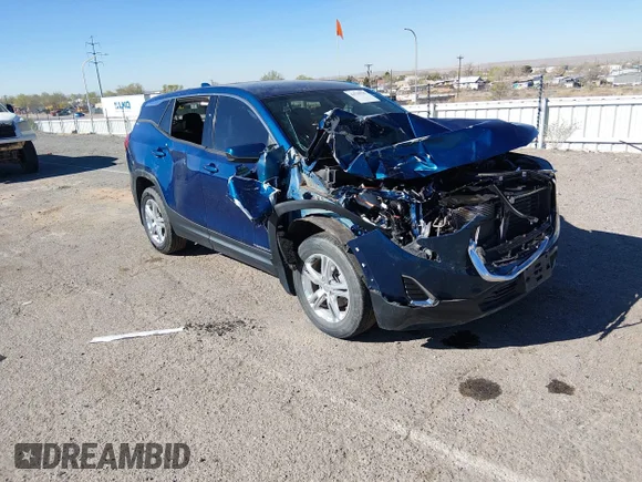 ✅ 2020 GMC Terrain SLE • VIN: 3GKALTEV7LL183717 • Lot: 44539799. Wystawiony na IAAI z przebiegiem 224 512 mil. Bezpłatny archiwum sprzedaży aukcyjnych z USA i szczegółowy raport historii pojazdu na DreamBid. Zdjęcie 1.
