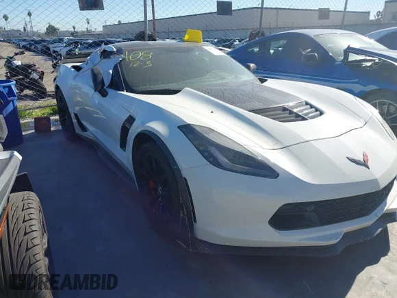 ✅ 2016 Chevrolet Corvette Z06 3LZ • VIN: 1G1YT2D60G5603606 • Lot: 43577010. Listed on IAAI with 31,578 mi. Free auction sales archive from the USA and detailed vehicle history report at DreamBid. Image 1.