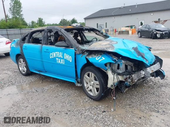✅ 2012 Chevrolet Impala LT Fleet • VIN: 2G1WG5E35C1214750 • Lot: 45138676. Listed on IAAI with Not provided. Free auction sales archive from the USA and detailed vehicle history report at DreamBid. Image 1.