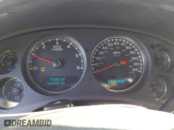 ✅ 2007 Chevrolet Suburban LTZ • VIN: 1GNFC16097J165670 • Lot: 43395262. Listed on IAAI with 143,096 mi. Free auction sales archive from the USA and detailed vehicle history report at DreamBid. Image 7.