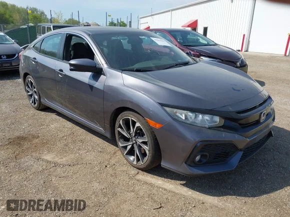 ✅ 2017 Honda Civic Si • VIN: 2HGFC1E59HH703987 • Lot: 45064000. Listed on IAAI with 174,163 mi. Free auction sales archive from the USA and detailed vehicle history report at DreamBid. Image 1.