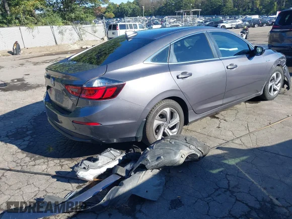 ✅ 2019 Honda Insight LX • VIN: 19XZE4F10KE031100 • Lot: 43255690. Wystawiony na IAAI z przebiegiem 198 818 mil. Bezpłatny archiwum sprzedaży aukcyjnych z USA i szczegółowy raport historii pojazdu na DreamBid. Zdjęcie 4.