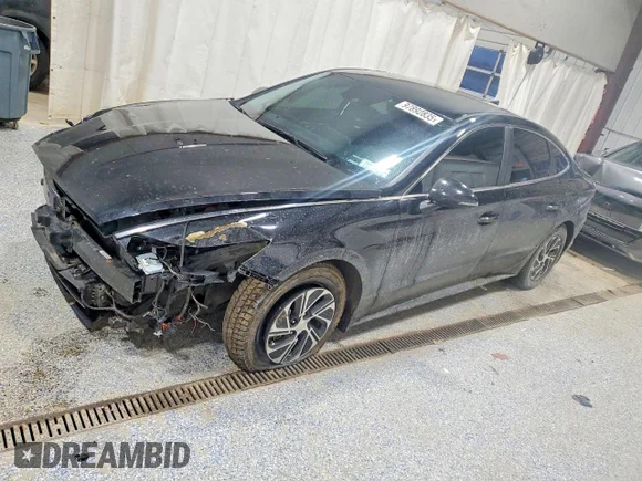 ✅ 2023 Hyundai Sonata Blue • VIN: KMHL24JJ5PA054237 • Lot: 97892835. Wystawiony na Copart z przebiegiem 63 254 mil. Bezpłatny archiwum sprzedaży aukcyjnych z USA i szczegółowy raport historii pojazdu na DreamBid. Zdjęcie 1.