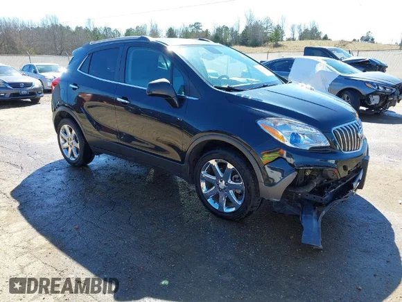 ✅ 2013 Buick Encore Leather • VIN: KL4CJCSB6DB061061 • Lot: 41663064. Listed on IAAI with 88,669 mi. Free auction sales archive from the USA and detailed vehicle history report at DreamBid. Image 1.