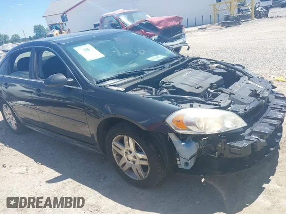 ✅ 2013 Chevrolet Impala LT • VIN: 2G1WG5E36D1168217 • Lot: 45284014. Listed on IAAI with 123,195 mi. Free auction sales archive from the USA and detailed vehicle history report at DreamBid. Image 1.