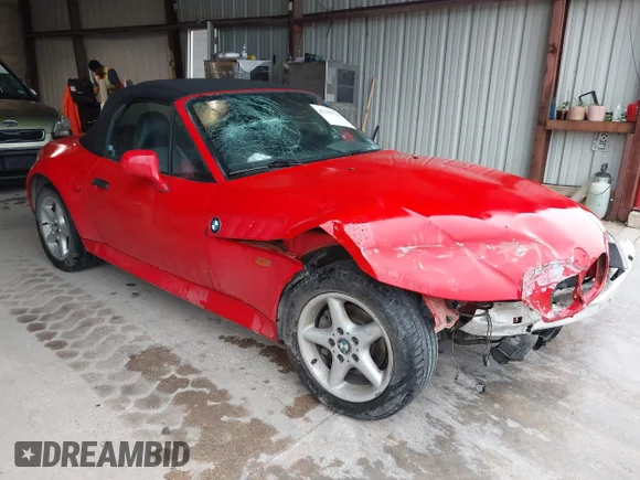 ✅ 1997 BMW 3 Series Z3 2.8 • VIN: 4USCJ3328VLC03570 • Lot: 42195778. Listed on IAAI with 94,002 mi. Free auction sales archive from the USA and detailed vehicle history report at DreamBid. Image 1.