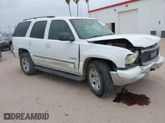 ✅ 2003 GMC Yukon SLT • VIN: 1GKEC13T23R155629 • Lot: 44799760. Wystawiony na IAAI z przebiegiem 221 329 mil. Bezpłatny archiwum sprzedaży aukcyjnych z USA i szczegółowy raport historii pojazdu na DreamBid. Zdjęcie 1.