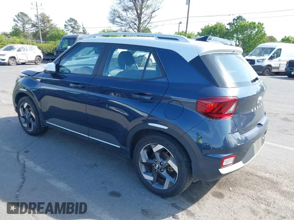 ✅ 2020 Hyundai Venue SEL • VIN: KMHRC8A3XLU023008 • Lot: 41930278. Wystawiony na IAAI z przebiegiem 64 551 mil. Bezpłatny archiwum sprzedaży aukcyjnych z USA i szczegółowy raport historii pojazdu na DreamBid. Zdjęcie 3.