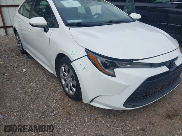 ✅ 2023 Toyota Corolla LE • VIN: 5YFB4MDE1PP032952 • Lot: 44247617. Wystawiony na IAAI z przebiegiem 58 707 mil. Bezpłatny archiwum sprzedaży aukcyjnych z USA i szczegółowy raport historii pojazdu na DreamBid. Zdjęcie 6.