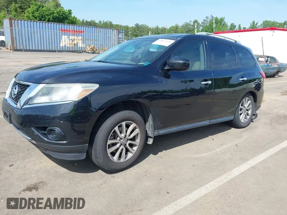 ✅ 2015 Nissan Pathfinder S • VIN: 5N1AR2MNXFC652879 • Lot: 44864326. Wystawiony na IAAI z przebiegiem 201 160 mil. Bezpłatny archiwum sprzedaży aukcyjnych z USA i szczegółowy raport historii pojazdu na DreamBid. Zdjęcie 2.