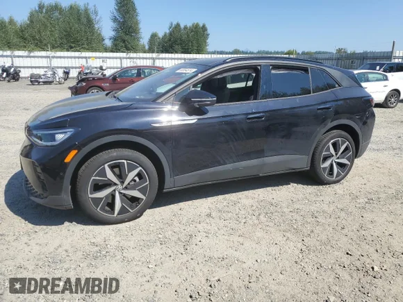 ✅ 2023 Volkswagen ID.4 Pro S • VIN: 1V2GNPE89PC006894 • Lot: 66564814. Listed on Copart with 10,755 mi. Free auction sales archive from the USA and detailed vehicle history report at DreamBid. Image 1.