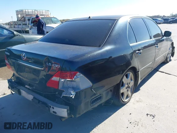✅ 2004 Lexus LS 430 • VIN: JTHBN36F940148109 • Лот: 43902736. Опубліковано раніше на IAAI з пробігом 253 052 миль. Безкоштовний доступ до архіву аукціонних продажів зі США та докладний звіт про історію автомобіля на DreamBid. Зображення 4.
