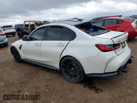 ✅ 2023 BMW M3 Competition xDrive • VIN: WBS43AY00PFP81931 • Lot: 50092756. Wystawiony na Copart z przebiegiem 37 571 mil. Bezpłatny archiwum sprzedaży aukcyjnych z USA i szczegółowy raport historii pojazdu na DreamBid. Zdjęcie 2.