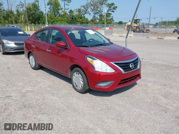 ✅ 2018 Nissan Versa S Plus • VIN: 3N1CN7AP8JL851246 • Lot: 43274780. Listed on IAAI with 93,725 mi. Free auction sales archive from the USA and detailed vehicle history report at DreamBid. Image 1.