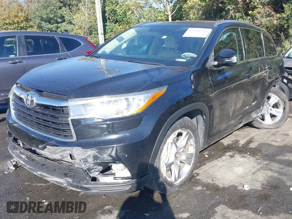 ✅ 2016 Toyota Highlander Limited • VIN: 5TDYKRFH2GS178742 • Lot: 43528594. Wystawiony na IAAI z przebiegiem 239 040 mil. Bezpłatny archiwum sprzedaży aukcyjnych z USA i szczegółowy raport historii pojazdu na DreamBid. Zdjęcie 2.