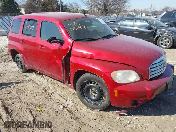 ✅ 2010 Chevrolet HHR LS • VIN: 3GNBAADB2AS539258 • Лот: 41750597. Опубликован ранее на IAAI с пробегом 204 128 миль. Бесплатный доступ к архиву аукционных продаж из США и подробный отчёт об истории автомобиля на DreamBid. Изображение 1.