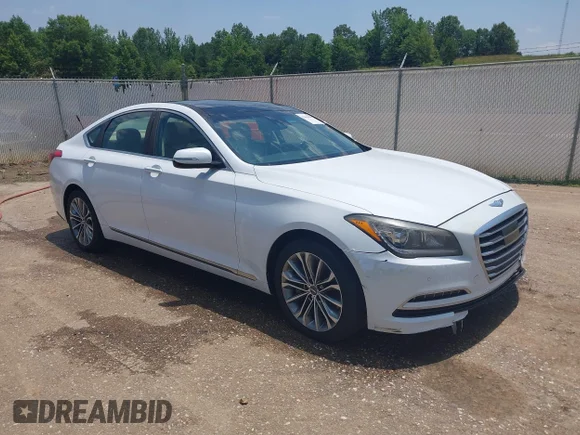 ✅ 2015 Hyundai Genesis 3.8L • VIN: KMHGN4JE5FU042274 • Lot: 42469890. Listed on IAAI with 114,206 mi. Free auction sales archive from the USA and detailed vehicle history report at DreamBid. Image 1.