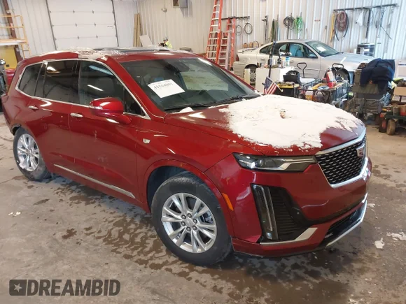 ✅ 2021 Cadillac XT6 Luxury • VIN: 1GYKPBR47MZ171653 • Lot: 41564091. Listed on IAAI with 42,386 mi. Free auction sales archive from the USA and detailed vehicle history report at DreamBid. Image 1.