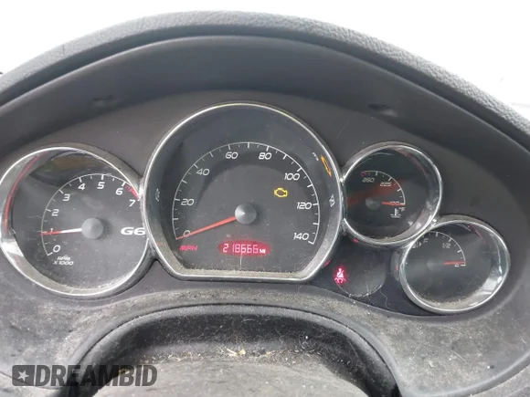 ✅ 2008 Pontiac G6 GT • VIN: 1G2ZH57N384132225 • Lot: 42108854. Wystawiony na IAAI z przebiegiem 218 666 mil. Bezpłatny archiwum sprzedaży aukcyjnych z USA i szczegółowy raport historii pojazdu na DreamBid. Zdjęcie 7.
