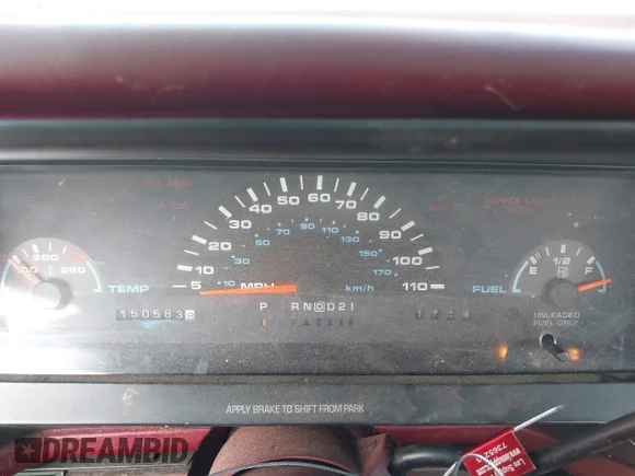 ✅ 1992 Oldsmobile 88 Royale • VIN: 1G3HN53L9NH375756 • Lot: 43214957. Wystawiony na IAAI z przebiegiem 150 583 mil. Bezpłatny archiwum sprzedaży aukcyjnych z USA i szczegółowy raport historii pojazdu na DreamBid. Zdjęcie 7.