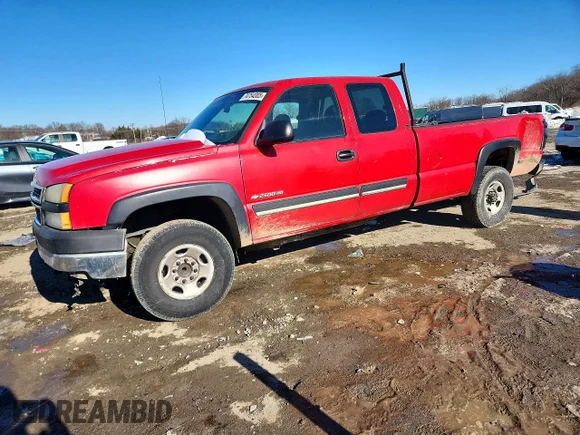✅ 2005 Chevrolet Silverado 2500HD Work Truck • VIN: 1GCHC29U45E257135 • Lot: 74754005. Listed on Copart with Not provided. Free auction sales archive from the USA and detailed vehicle history report at DreamBid. Image 1.