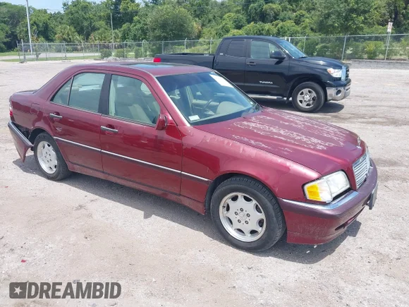 ✅ 1999 Mercedes-Benz C 230/260/280/320 • VIN: WDBHA24G6XA663496 • Lot: 45278015. Listed on IAAI with 93,835 mi. Free auction sales archive from the USA and detailed vehicle history report at DreamBid. Image 1.
