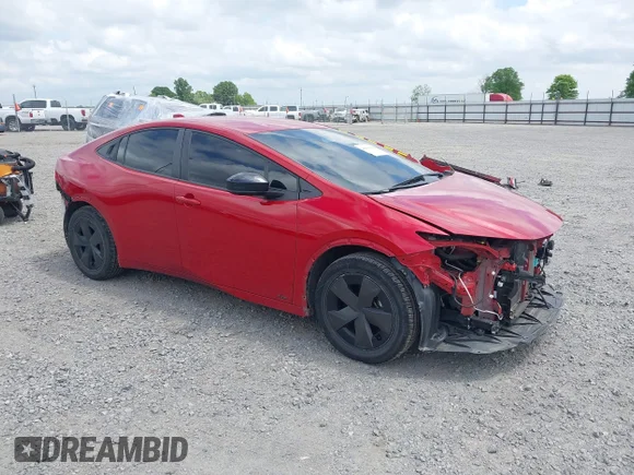✅ 2023 Toyota Prius Limited • VIN: JTDADABU8P3003865 • Lot: 44948119. Listed on IAAI with 65,514 mi. Free auction sales archive from the USA and detailed vehicle history report at DreamBid. Image 1.