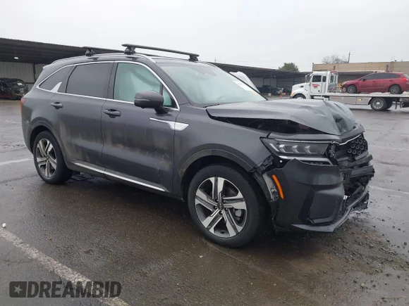 ✅ 2023 Kia Sorento SX Prestige • VIN: KNDRKDLG5P5176959 • Lot: 44059016. Listed on IAAI with 34,809 mi. Free auction sales archive from the USA and detailed vehicle history report at DreamBid. Image 1.
