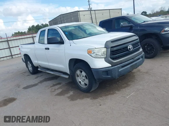 ✅ 2015 Toyota Tundra SR • VIN: 5TFRM5F14FX082632 • Lot: 44510923. Listed on IAAI with 243,389 mi. Free auction sales archive from the USA and detailed vehicle history report at DreamBid. Image 1.